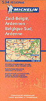 BELGIUM SOUTH ARDENNE CHARLEROI LIEGE NAMUR MONS (11534) (CARTES REGIONALES)