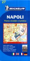 NAPOLI PIANTA E INDICE EN ITALIEN (PLANS DE VILLE)