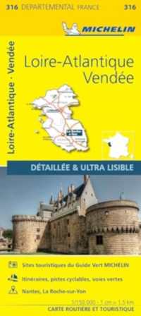 Loire-Atlantique Vendee - Michelin Local Map 316 : Map