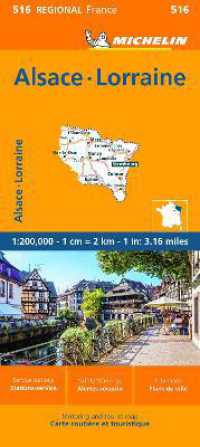 Alsace Lorraine - Michelin Regional Map 516