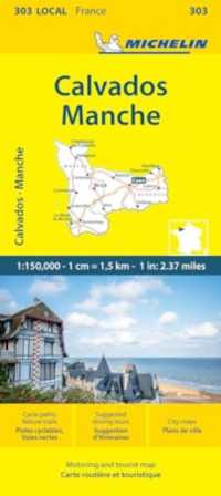 Calvados Manche - Michelin Local Map 303 : Map