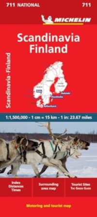 Scandinavia & Finland - Michelin National Map 711 : Map