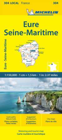 Eure Seine-Maritime - Michelin Local Map 304 : Map