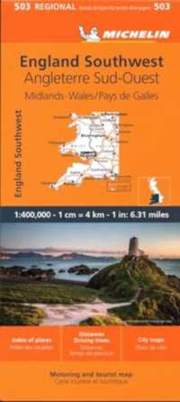Wales - Michelin Regional Map 503 : Map