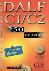 NOUVEAU DALF C1/C2, 250 ACTIVITES: LIVRE + CD(MP3)35233