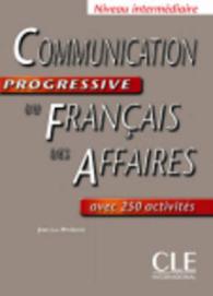 COMMUNICATION PROG. DU FRA. DES AFFAIRES: LIVRE DE L'ELEVE