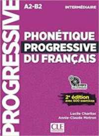 PHONETIQUE PROGRESSIVE DU FRANCAIS NIVEAU INTERMEDIAIRE  CD NE (PROGRESSIVE DU FRANC)