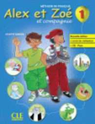 ALEX ET ZOE ET COMPAGNIE 1 LIVRE DE L'ELEVE + LIVRET DE CIVILISATION + CD-ROM