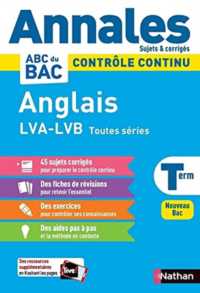 ANNALES BAC 2024 ANGLAIS TERMINALE - CORRIGE (ANN ABC BAC CCO)