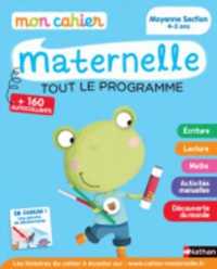 MON CAHIER MATERNELLE MS (CAHIER MATERNEL)