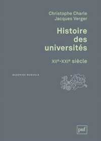 HISTOIRE DES UNIVERSITES