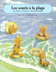 いわむらかずお『ねずみのかいすいよく』（フランス書）<br>LES SOURIS A LA PLAGE (LA FAMILLE SOURIS)
