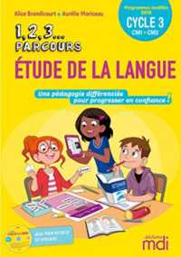 1,2,3 PARCOURS... ETUDE DE LA LANGUE - FRANCAIS - FICHIER CM1-CM2 + CD 2019 (1 2 3 PARCOURS)