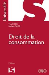 DROIT DE LA CONSOMMATION. 5E ED. (UNIVERSITE)