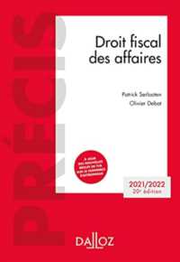 DROIT FISCAL DES AFFAIRES 2021-2022. 20E ED. (PRECIS)