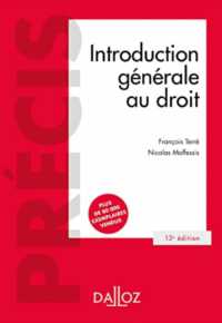 INTRODUCTION GENERALE AU DROIT. 13E ED. (PRECIS)