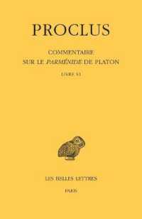 COMMENTAIRE SUR LE PARMENIDE DE PLATON. TOME VI : LIVRE VI - EDITION BILINGUE (COLLECTION DES)