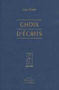CHOIX D'ECRITS (HISTOIRE)