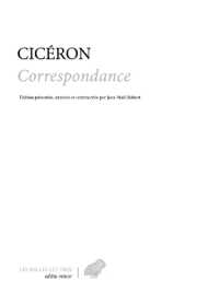 CORRESPONDANCE (EDITIO MINOR)