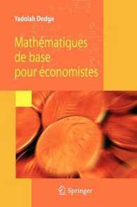 Mathematiques De Base Pour Economistes