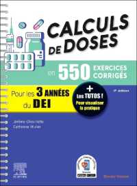 CALCULS DE DOSES EN 550 EXERCICES CORRIGES - POUR LES 3 ANNEES DU DIPLOME D'ETAT INFIRMIER. - + LES