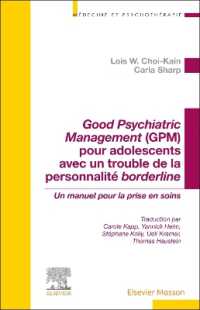 GOOD PSYCHIATRIC MANAGEMENT (GPM) POUR ADOLESCENTS AVEC UN TROUBLE DE LA PERSONNALITE BORDERLINE - U