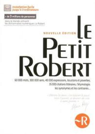 LE PETIT ROBERT NUMERIQUE