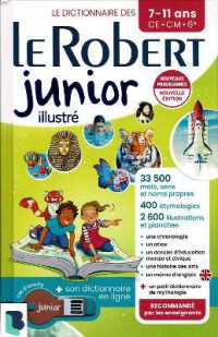 LE ROBERT JUNIOR ILLUSTRE ET SON DICTIONNAIRE EN LIGNE  CLE