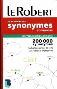 SYNONYMES ET NUANCES - POCHE