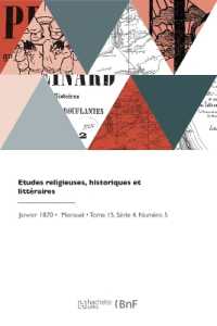ETUDES RELIGIEUSES, HISTORIQUES ET LITTERAIRES (REVUES)
