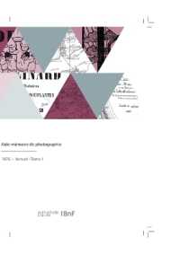 AIDE-MEMOIRE DE PHOTOGRAPHIE (REVUES)