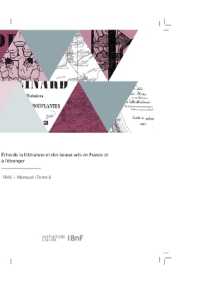ECHO DE LA LITTERATURE ET DES BEAUX-ARTS EN FRANCE ET A L'ETRANGER (REVUES)