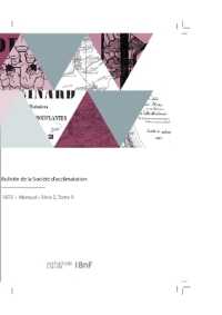 BULLETIN DE LA SOCIETE D'ACCLIMATATION (REVUES)