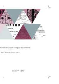BULLETIN DE LA SOCIETE ZOOLOGIQUE D'ACCLIMATATION (REVUES)