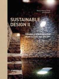 SUSTAINABLE DESIGN, VERS 1 NOUVELLE ETHIQUE POUR L'ARCHITECTURE ET LA VILLE. EDITION EN ANGLAIS