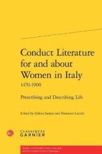 CONDUCT LITERATURE FOR AND ABOUT WOMEN IN ITALY - PRESCRIBING AND DESCRIBING LIFE (WOMEN AND GENDE)