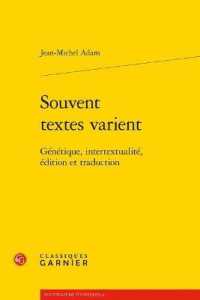 SOUVENT TEXTES VARIENT - GENETIQUE, INTERTEXTUALITE, EDITION ET TRADUCTION (INVESTIGATIONS)