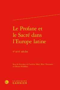 LE PROFANE ET LE SACRE DANS L'EUROPE LATINE - VE-XVIE SIECLES (RENCONTRES)