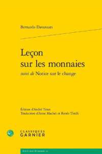LECON SUR LES MONNAIES (ECRITS SUR L'EC)
