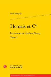 HOMAIS ET CIE - TOME I - LES DESSOUS DE MADAME BOVARY (ETUDES ROMANTIQ)