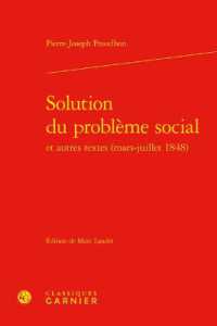 SOLUTION DU PROBLEME SOCIAL (ECRITS SUR L'EC)
