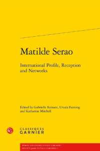 MATILDE SERAO - INTERNATIONAL PROFILE, RECEPTION AND NETWORKS (WOMEN AND GENDE)
