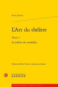 L'ART DU THEATRE - TOME I - LE METIER DE COMEDIEN (ETUDES SUR LE T)