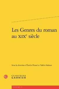 LES GENRES DU ROMAN AU XIXE SIECLE (RENCONTRES)