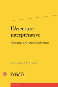 L'AVENTURE INTERPRETATIVE - HOMMAGE A GEORGES KLIEBENSTEIN (RENCONTRES)