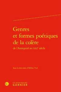 GENRES ET FORMES POETIQUES DE LA COLERE (RENCONTRES)