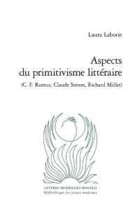 ASPECTS DU PRIMITIVISME LITTERAIRE (BIBLIOTHEQUE DE)