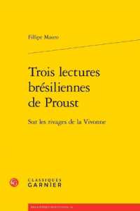 TROIS LECTURES BRESILIENNES DE PROUST - SUR LES RIVAGES DE LA VIVONNE (BIBLIOTHEQUE PR)
