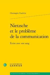 NIETZSCHE ET LE PROBLEME DE LA COMMUNICATION - ECRIRE AVEC SON SANG (LES ANCIENS ET)