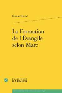 LA FORMATION DE L'EVANGILE SELON MARC (ETUDES D'HISTOI)